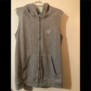 Jed North Zip Cutoff Hoodie